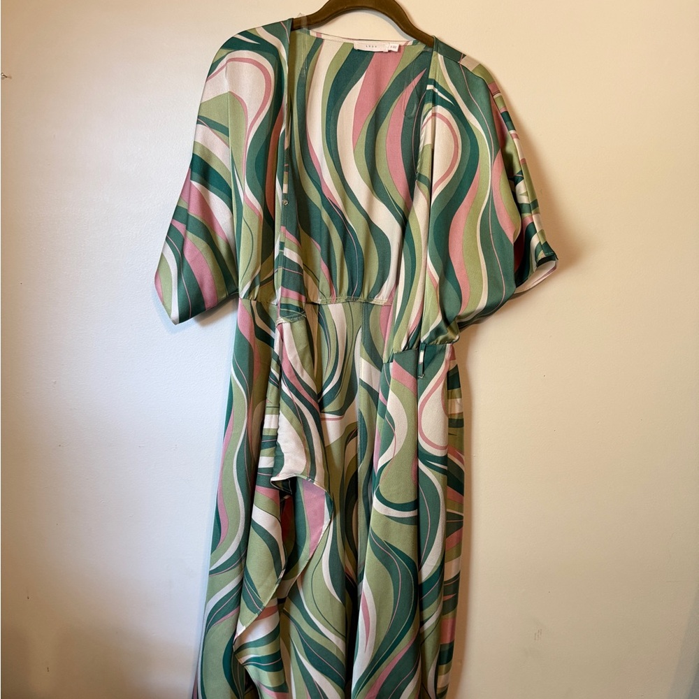 Lush Colorful Patterned Dress